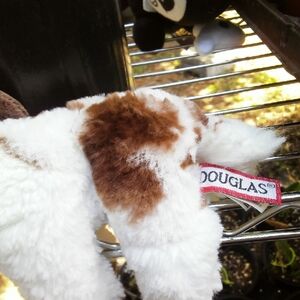 Douglas Plush Stuffed Animal - White and Brown